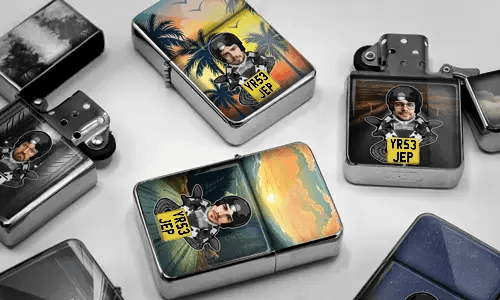 gallery-personalised-lighter-with-motorcyclist-1